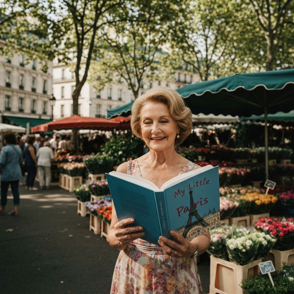 Person holding blue book